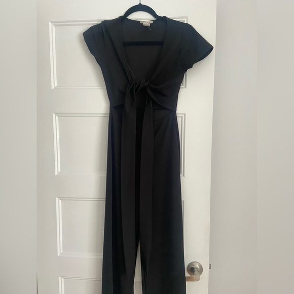 Black wrap jumpsuit - Picture 1 of 1